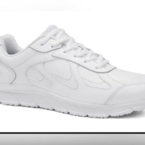 Shoes For White Crews Galley II WOMENS Size 7 1/2 Med New In Box Slip Resistant